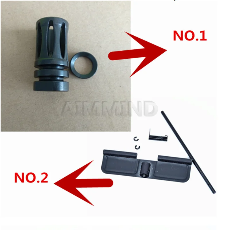 

Tactical .223 Forward Assist Bolt Button and Dust Cover Assembly Set for M4/M16
