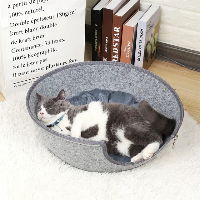 Pet House Buy Egg Shaped Cat Sleeping Bed Online