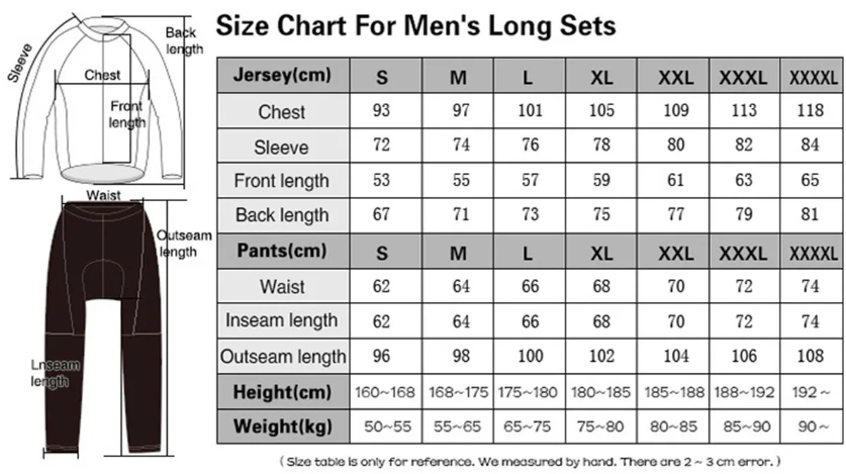 QUICK STEP Winter thermal fleece Set Cycling Clothes men's Jersey suit Sport riding bike MTB clothing Bib Pants Warm sets