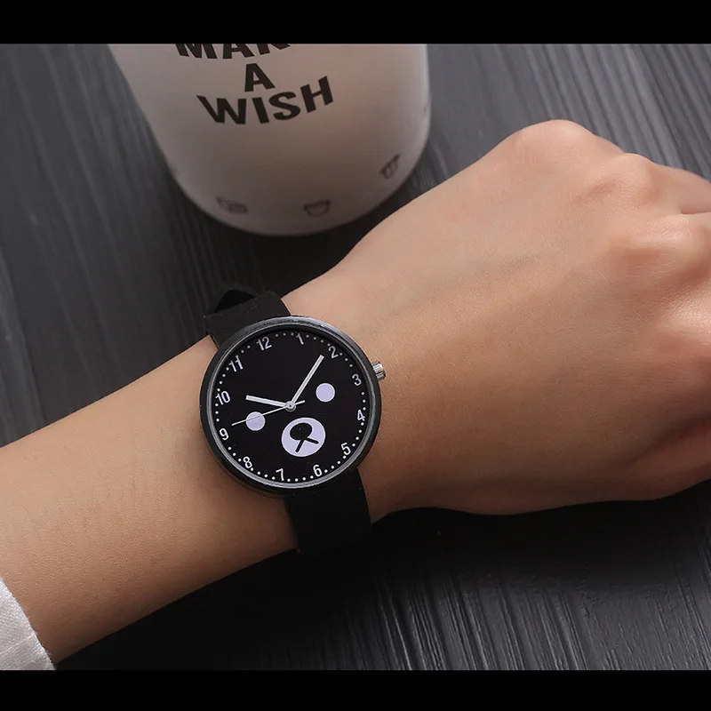 

Hipster Female Students Watch Korean-style Simple Trend Ulzzang Japanese-style Soft Girl Junior High School Students Men's Coupl