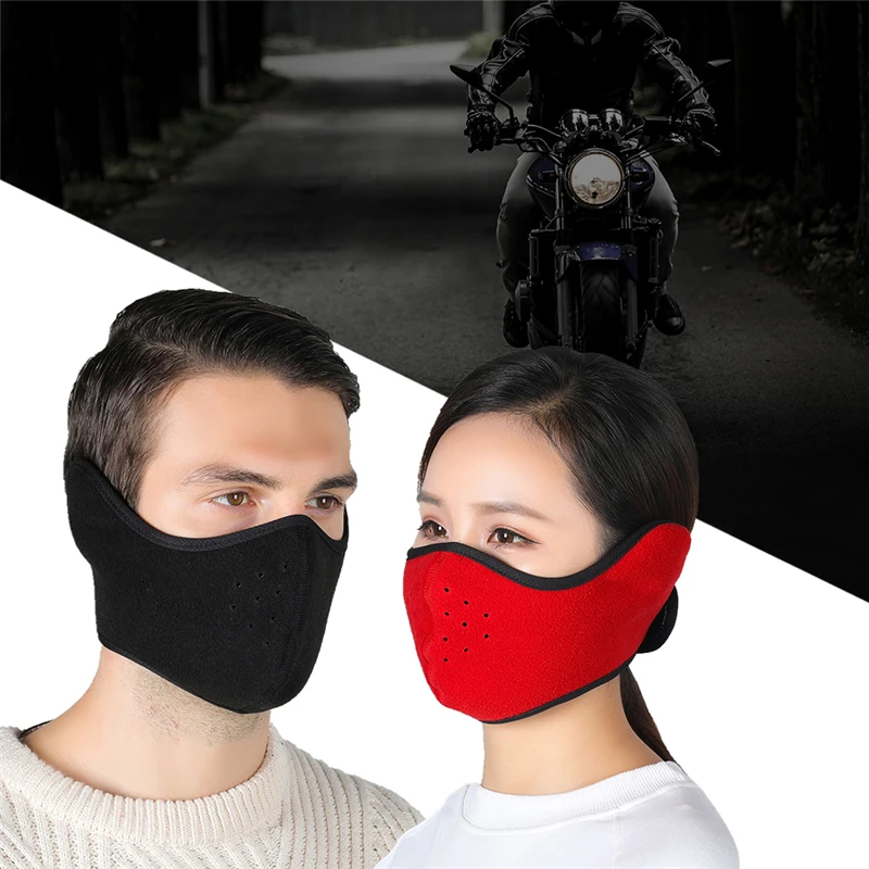 Зимний мотоциклетный шлем, Балаклава, защита для лица, грелка для лица, Балаклава, велосипедный мотоцикл, маскарадная повязка на голову