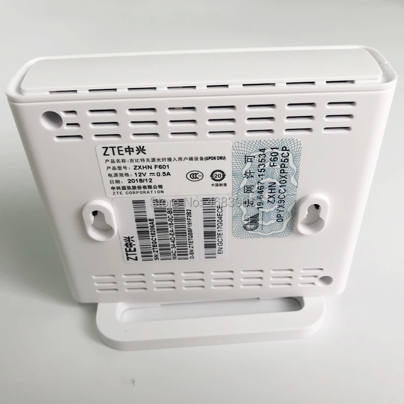 Оптоволоконный модем ZTE GPON ONT F601 ONU 1GE с портом 10 шт./кор. совместимый оптической