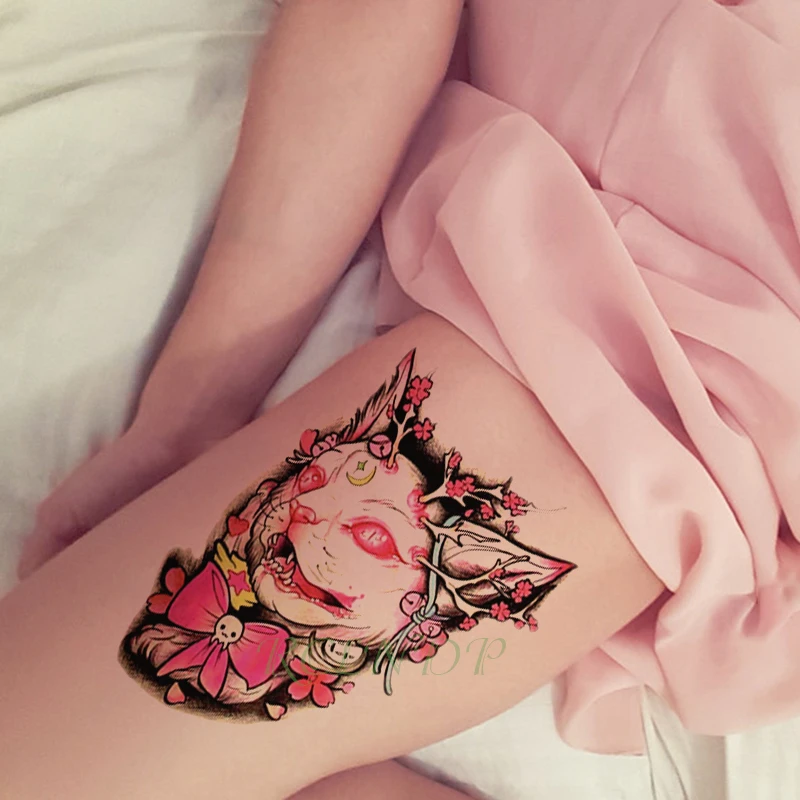 Waterproof Temporary Tattoo flower sexy girl heart arrow feather Sticker flash tatto fake tatoo large tattoos for women men lady