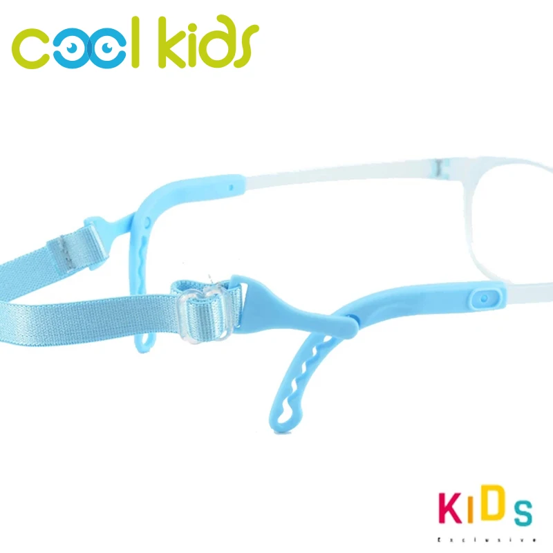 COOL Kids Optical Glasses Frame Oval Flexible Glasses Frame for Kid Girl TR90 Light Children Safety Eyewear K20