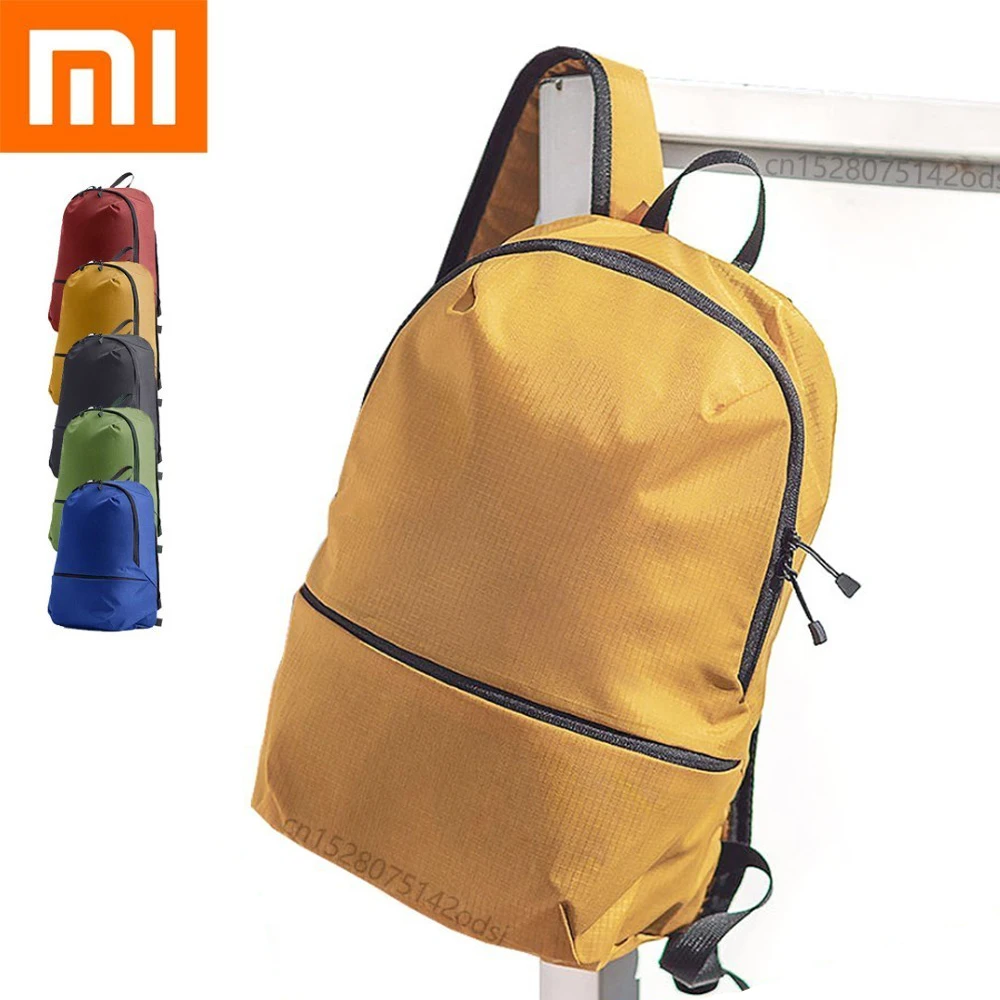 Xiaomi Zanjia легкий унисекс маленький рюкзак сумка через плечо нейлоновый материал супер большая емкость эффективно сопротивляется ежедневному дождю