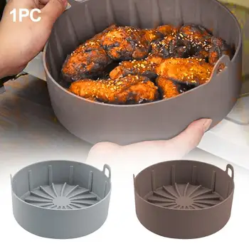 

Non-stick Bread Cake Mat Accessories Removable Microwave Baking Heat Resistant Kitchen Basket Air Fryer Silicone Pot Grill Pan