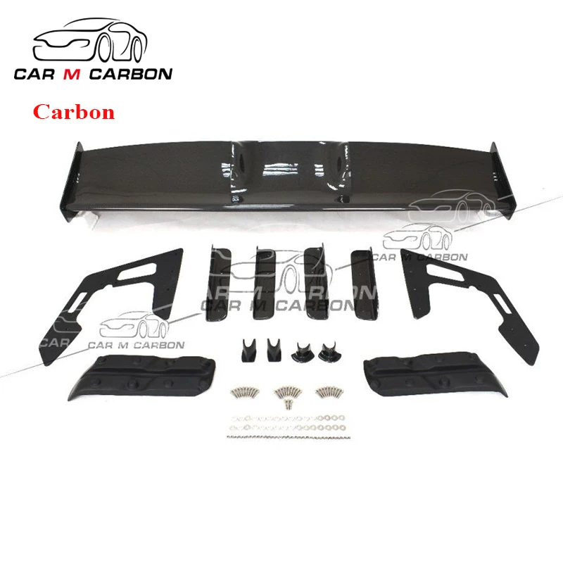 GT R35 карбоновый задний спойлер для GT R35 LB дизайн заднее крыло cabron - Цвет: CARBON