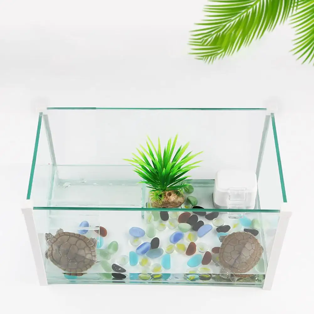 Mute 3 in 1 Inner Low Level Water Fall Filter fish turtle aquarium