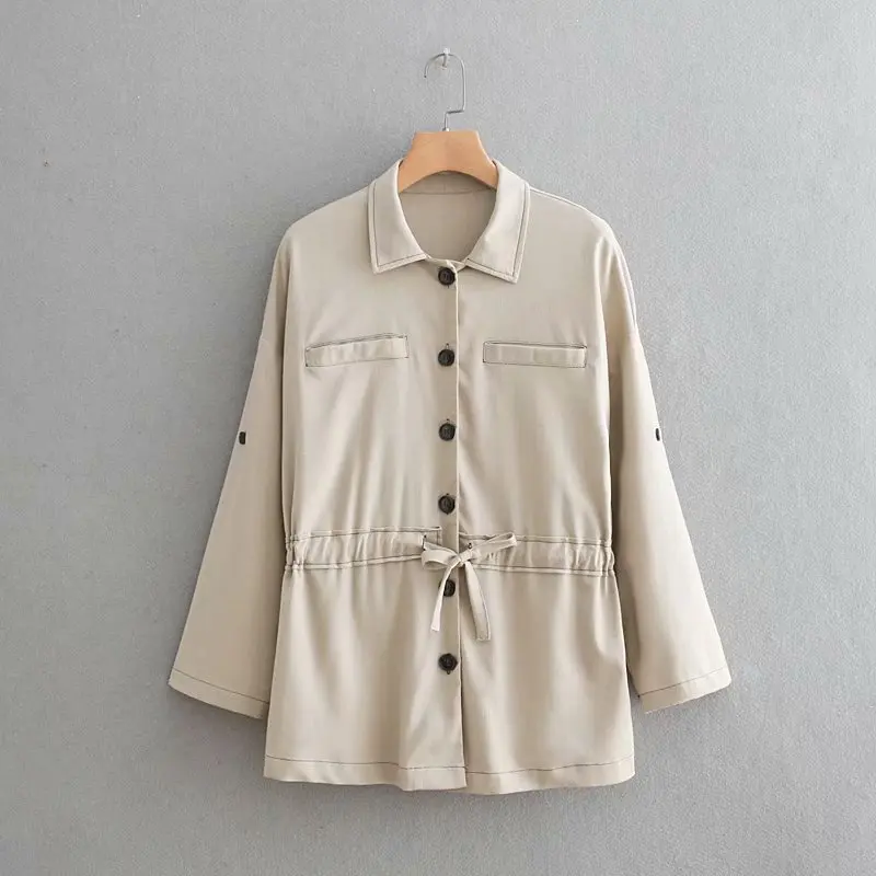 

Fashion New Computation of 40-6117 European and American fashion line cutting shirt