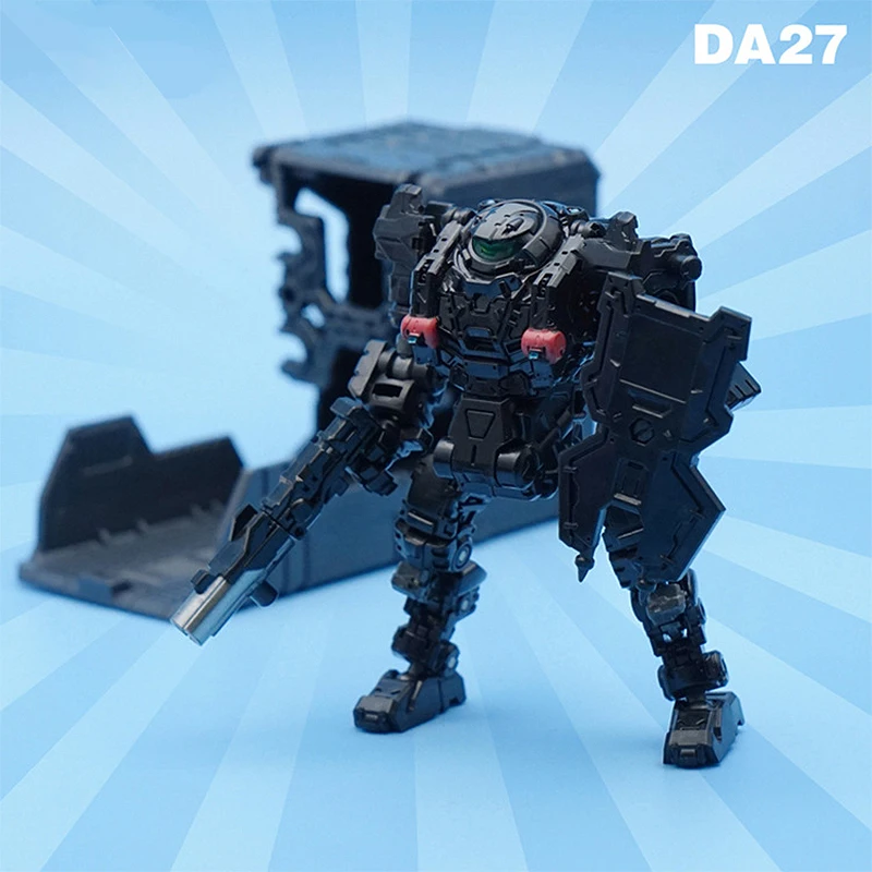 MFT DA27 DA-27 трансформация Diaclone power ed-suit power Suit Black Mech Solider Lost Planet фигурка игрушки