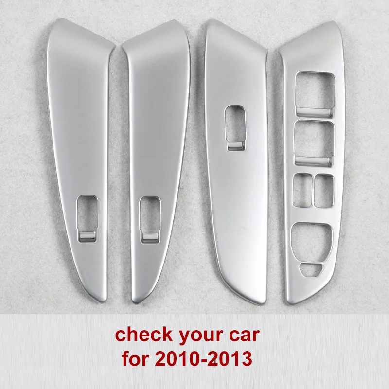 4 шт. для hyundai IX35 2010-2013- дверной подъемник стеклянная панель переключатель украшения для украшения интерьера - Название цвета: 5