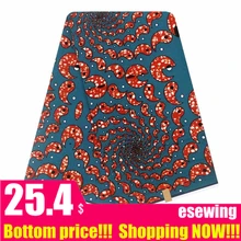 Настоящий голландский воск гарантированный настоящий голландский воск высокое качество pagne голландский воск 6 ярдов африканская Анкара швейная ткань