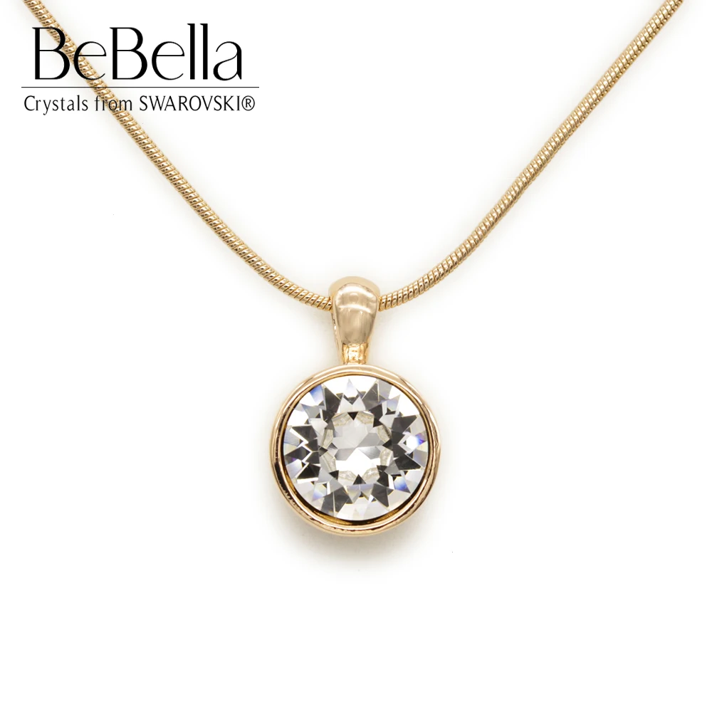 BeBella 1 5 см Xirus Chaton циркониевое ожерелье с кулоном изготовленное кристаллами от