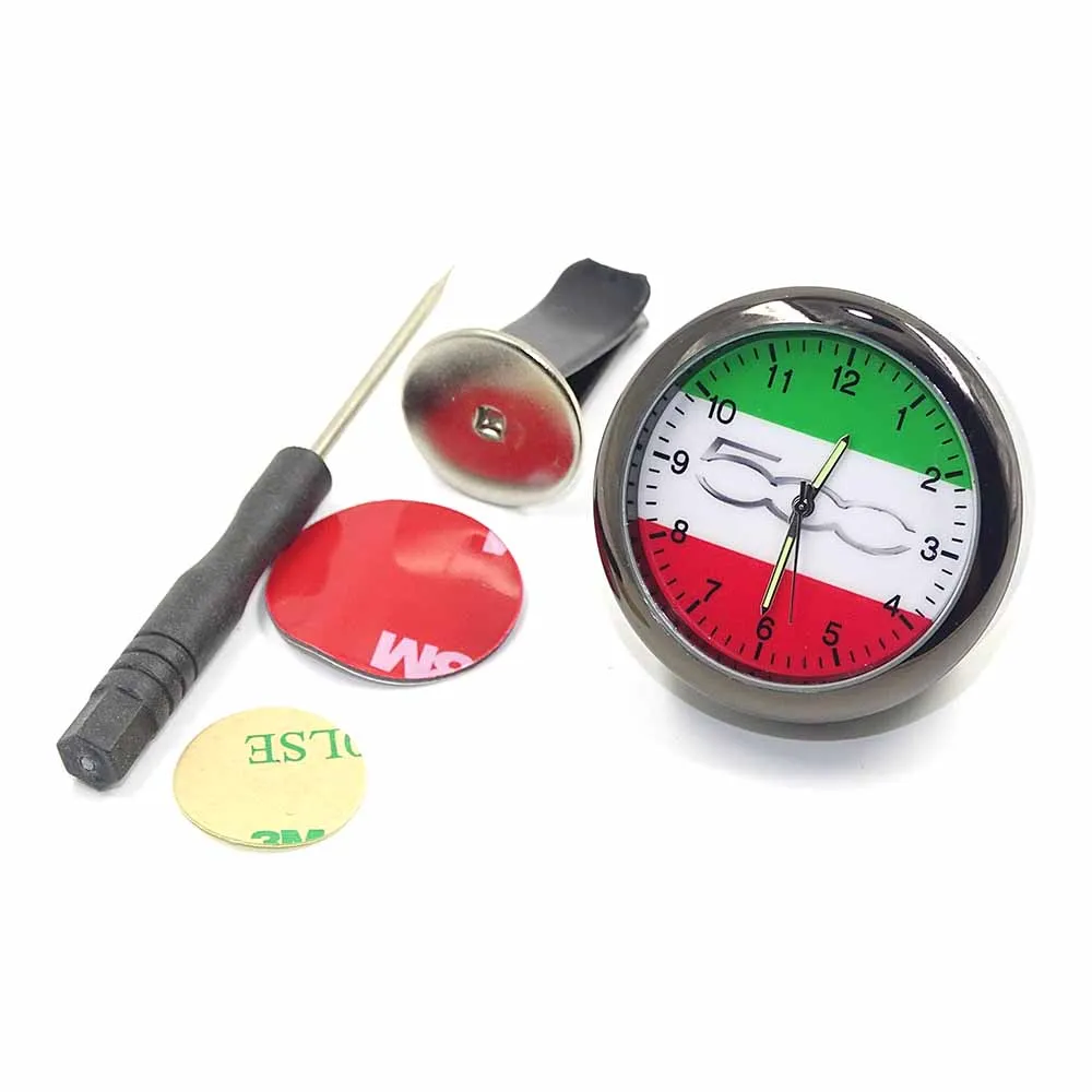 High Quality Car Decoration Electronic Meter Car Clock Timepiece Auto Interior Ornament FOR Fiat 500 abarth Car accessories High Quality Car Decoration Electronic Meter Car Clock Timepiece Auto Interior Ornament FOR Fiat 500 abarth Car accessories