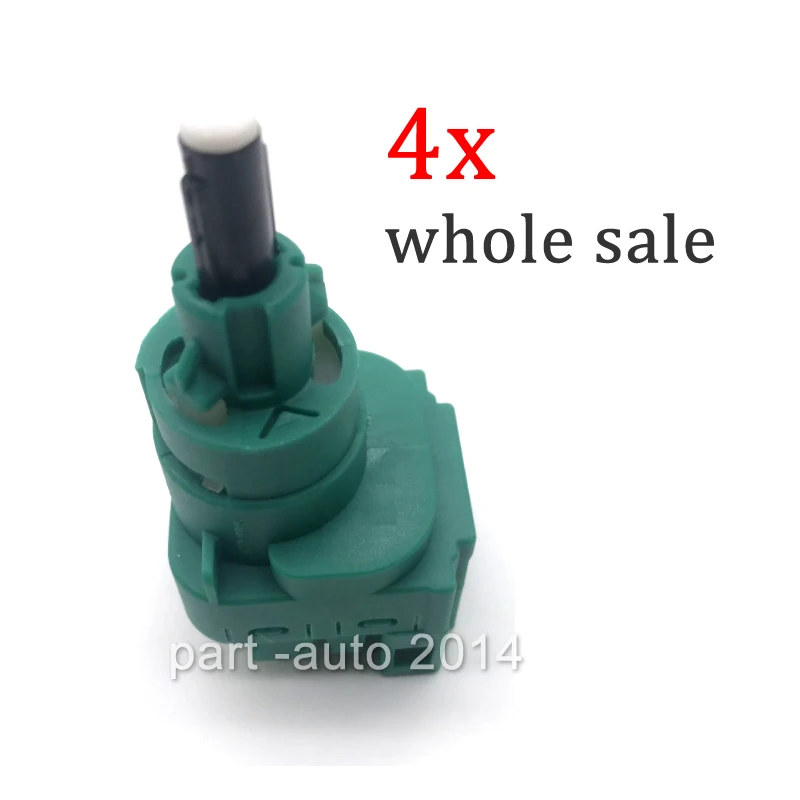 

4x BRAKE LIGHT PEDAL SWITCH GREEN 1C0945511A FOR VW BORA JETTA GOLF BEETLE
