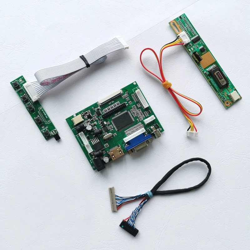 Для CLAA141XC01/CLAA141XF01 1024*768 VGA 2AV 14 1 &quot20Pin LVDS 1CCFL экран ноутбука контроллер ЖК-экрана