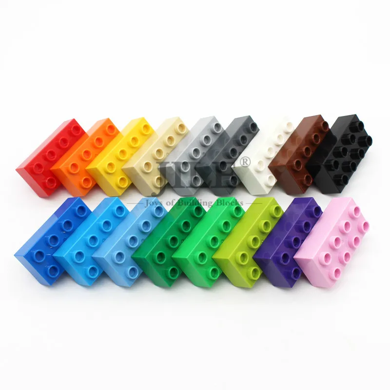 Big Size Building Blocks Brick Colorful Bulk Large Particles Set DIY Educational Compatible with Assembles Kids Toys Gifts 12