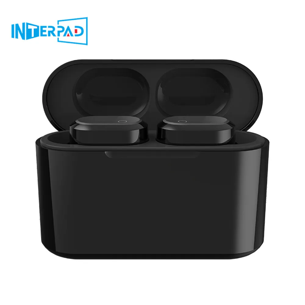 Interpad V201 Bluetooth Earphones Answer Phone Touch Control Endurance Super Bass Video Games For Smartphone Android Xiaomi ios