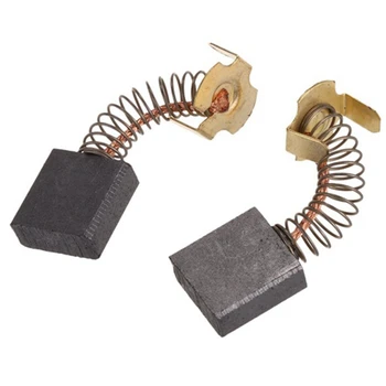 

100 Pcs DC Electric Motor 43/64inch x 3/11inch x 7/10inch Carbon Brushes