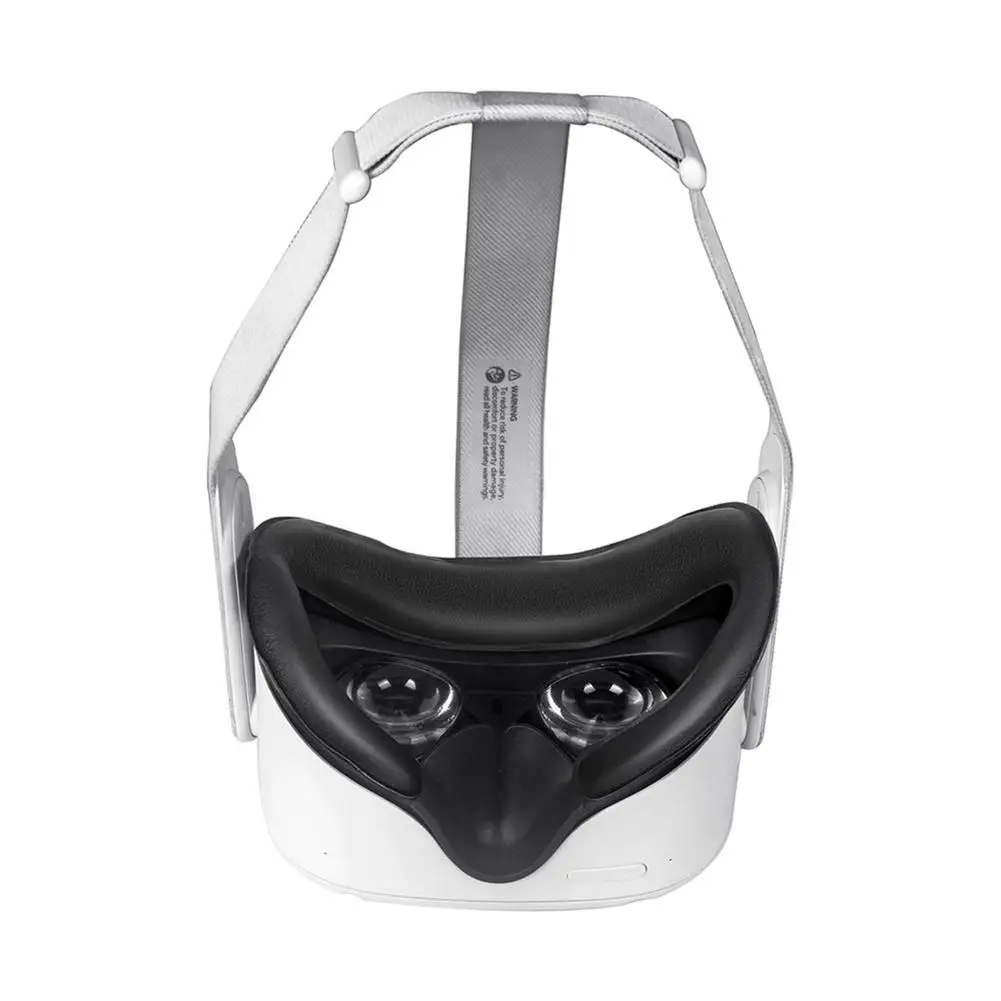 Мягкие из искусственной кожи маска для глаз крышка Oculus Quest 2 Очки виртуальной