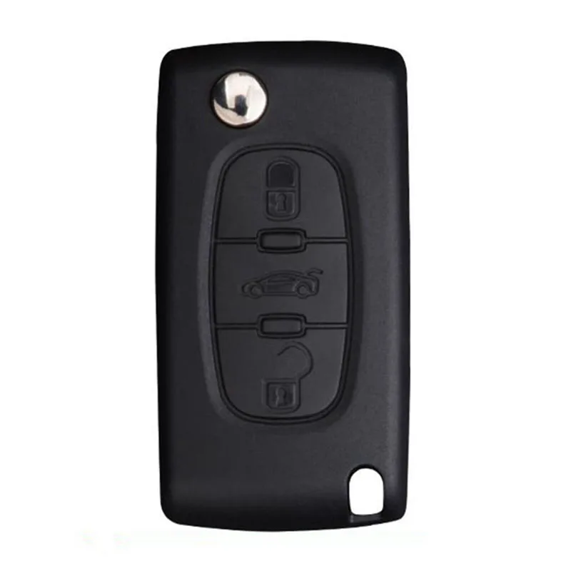 Citroen Baificar ключ оболочки две кнопки и три кнопки для peugeot 307 3008 308 408 Citroen sega C4 Triumph C5 - Цвет: Citroen