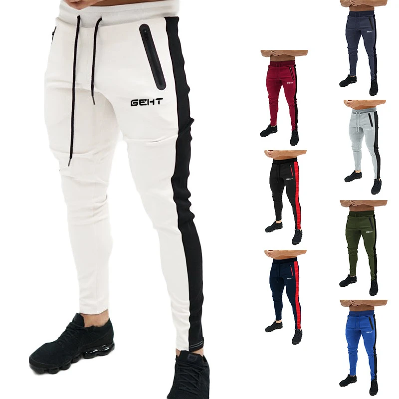 Men Sweatpants Fitness Bodybuilding Men Pants Casual Print Men Joggers Pants Cotton Sweatpants Slim Fit Streetwear Male Trouser Men Sweatpants Fitness Bodybuilding Men Pants Casual Print Men Joggers Pants Cotton Sweatpants Slim Fit Streetwear Male Trouser