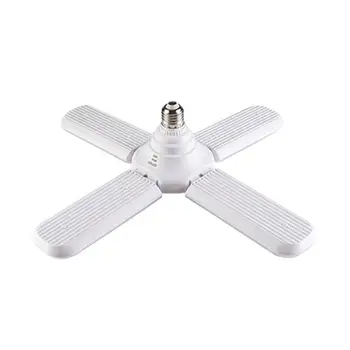 

110-265V 60w Deformable LED Garage Light 60W E27 Universal Foldable Ceiling Workshop Lamp Household Warehouse Energy Saving Lamp