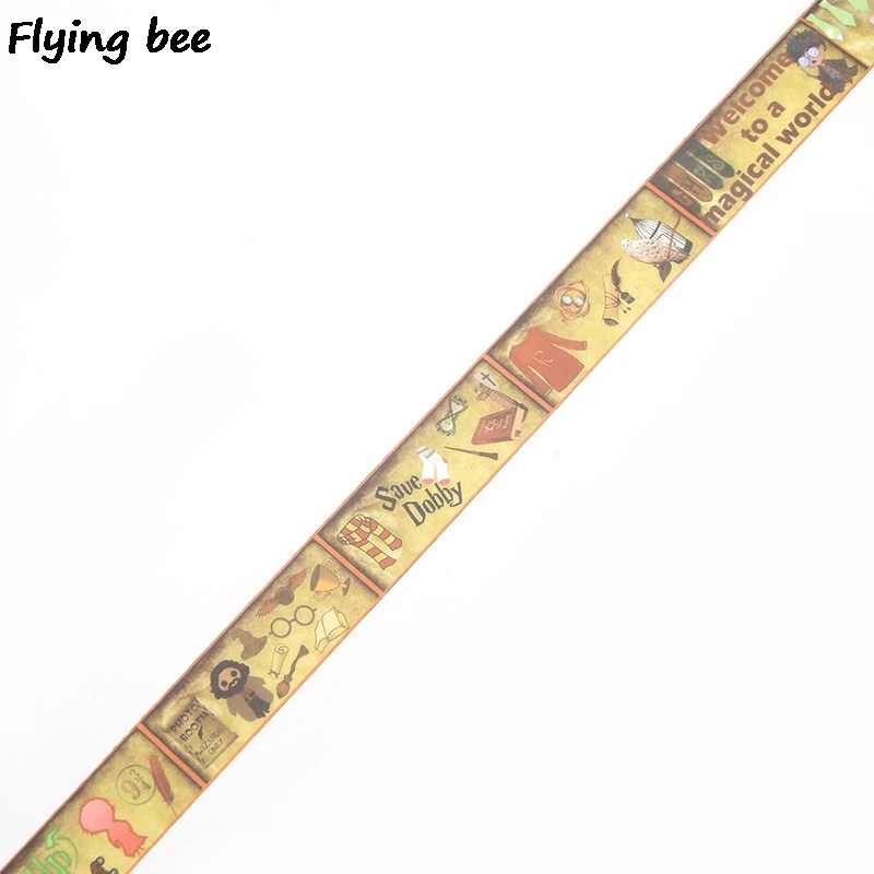 20 шт./лот Flyingbee 15 мм X 5 м Волшебная Academy васи лента бумага DIY декоративная клейкая лента канцелярские маскирующие Ленточные принадлежности X0288