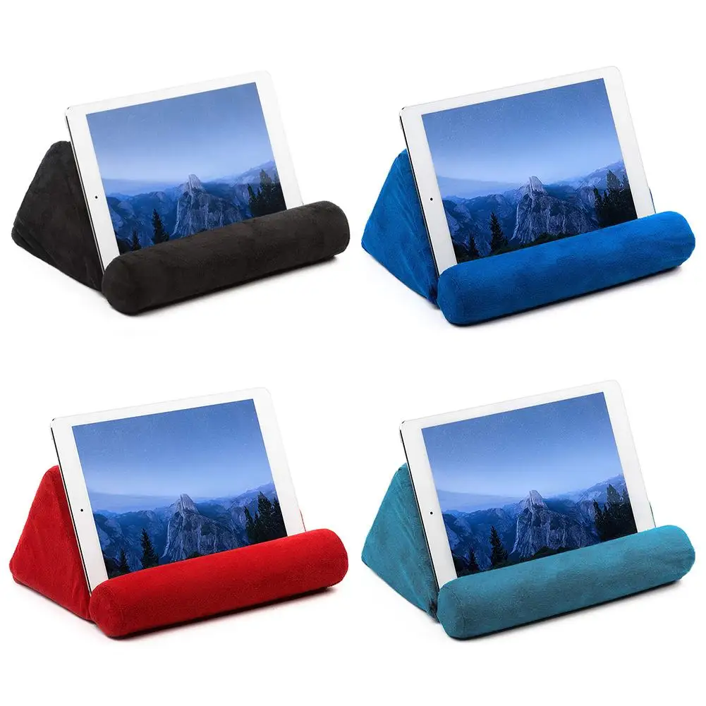 Soft Pillow for iPads Multi-Angle Pillow Lap Stand Tablets Smartphones Books eReaders Magazine
