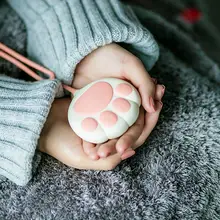 Портативный мини usb зарядка теплый детский зимний бытовой электрический нагреватель грелки Милые Руки грелки коготь теплые руки сокровище