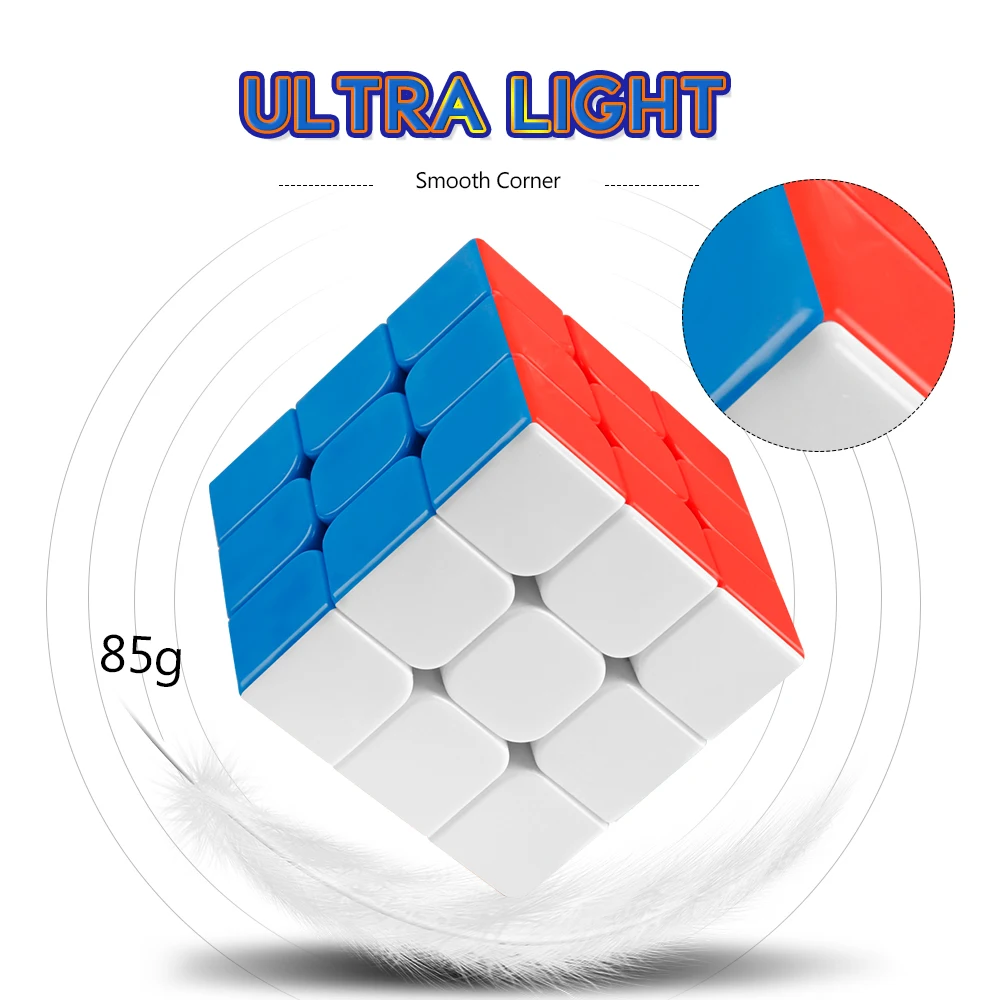 D-FantiX YJ Ruilong 3x3 Скорость куб Stickerless куб Yongjun куб 3x3x3 игрушка-головоломка