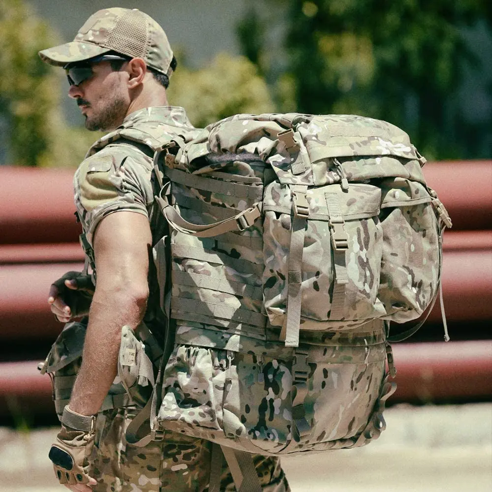 Akmax Filbe Military Backpack Nylon Men 