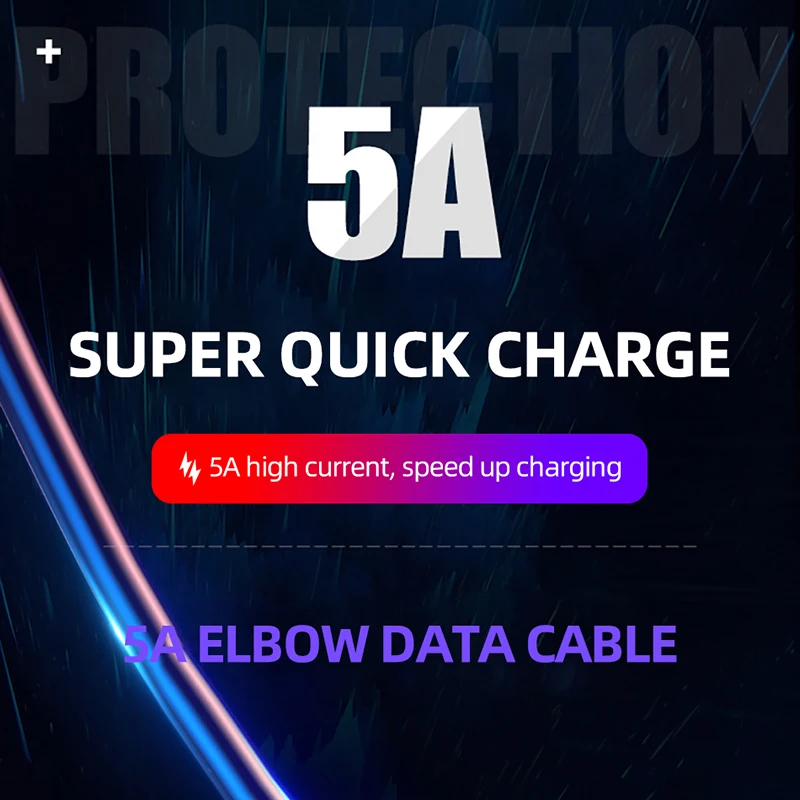 5A USB 3 1 Type C кабель 2 м для Huawei P9 P20 Mate9 Pro Mate10 Быстрая зарядка Samsung S9 S8 Gomito супер