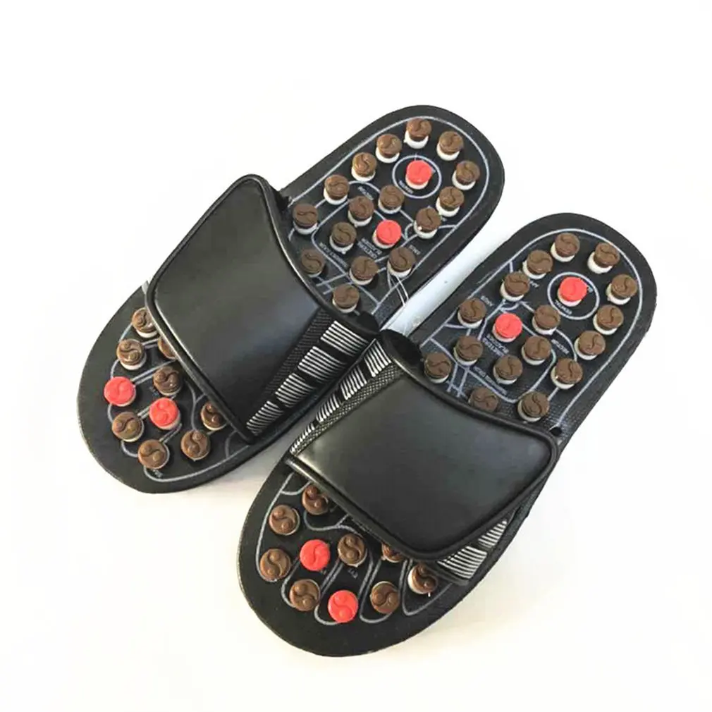 Foot Massage Slippers Acupuncture Therapy Massager Shoes For Foot Acupoint Activating Reflexology Feet Care Massageador Sandal 3
