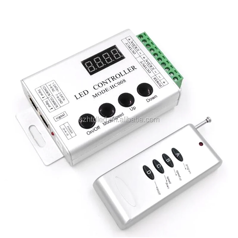 full color controller with remote CE LED pixel wireless controller