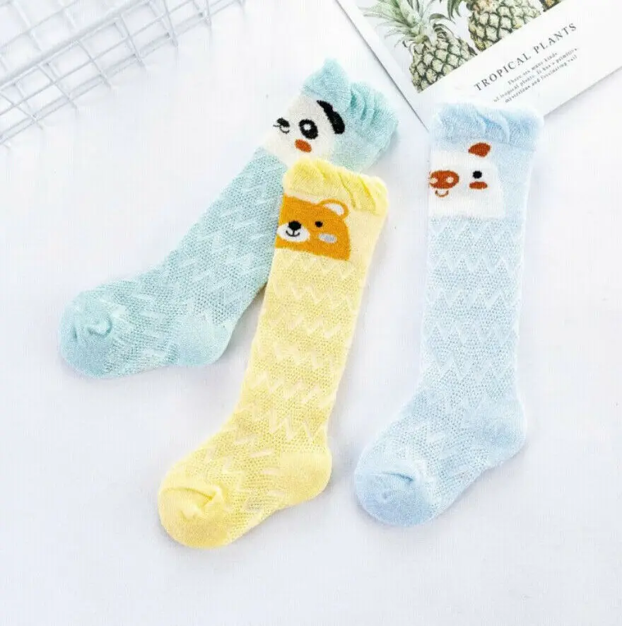 Style 5 Модные милые Нескользящие гольфы для малышей, 3 пары, колготки, теплые мягкие хлопковые милые гольфы - Цвет: Style 5