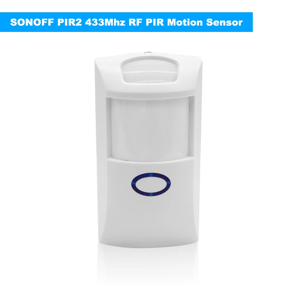 SONOFF беспроводной детектор 433 МГц RF PIR датчик движения умный дом автоматизация системы охранной сигнализации для Amazon Alexa и Google Home