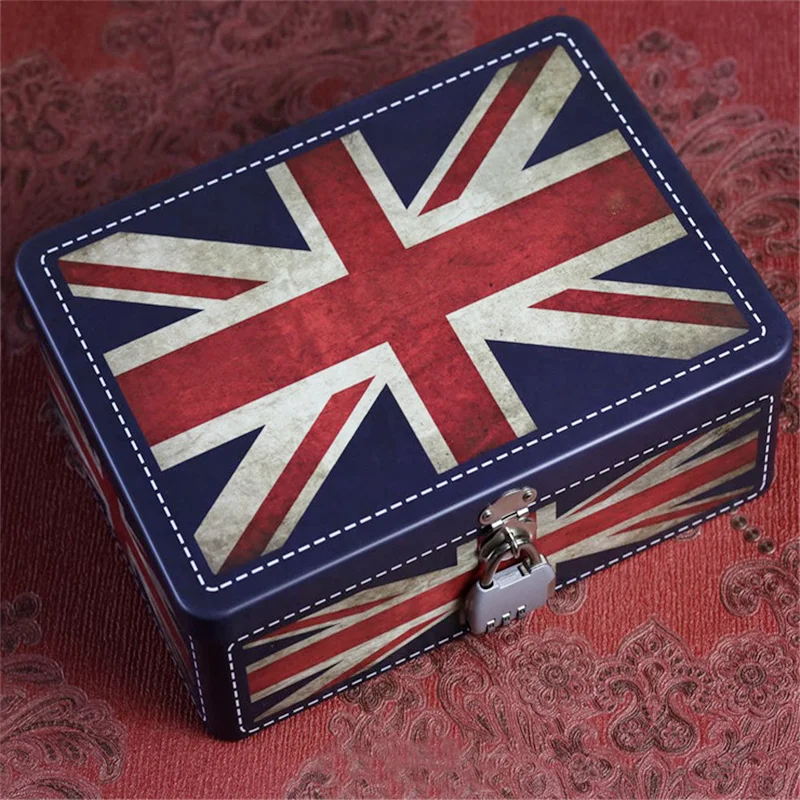 

Metal Large Storage Can Classical Nordic Snack Storage Box Home Organizer Privacy Cover Coffee Sugar Tea Container