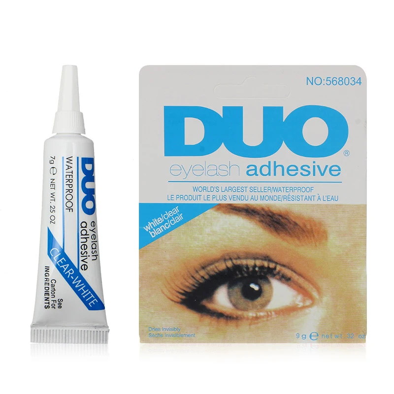 Pegamento profesional para pestañas postizas, negro/transparente, pegamento para pestañas, herramientas cosméticas, maquillaje de ojos resistente al agua, herramientas de belleza