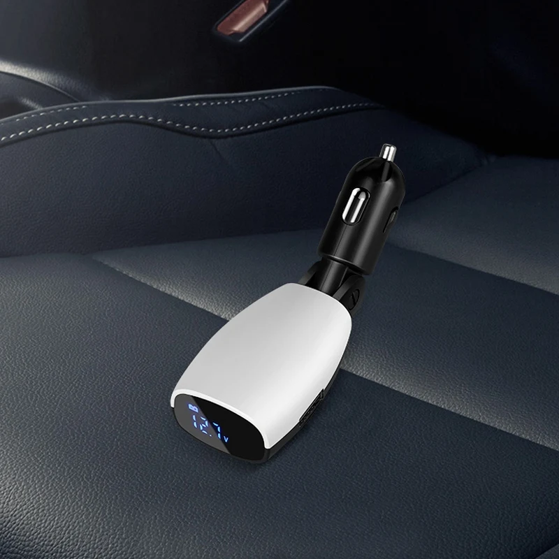 

Smart 3.1A Dual USB Adjustable Fast Car Charger with LED Display
