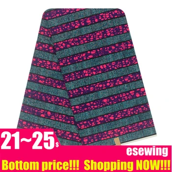 

Veritable Ankara wax Material Factory Price New Design 6 Yards Veritable Ankara wax Guaranteed Real Ankara Wax