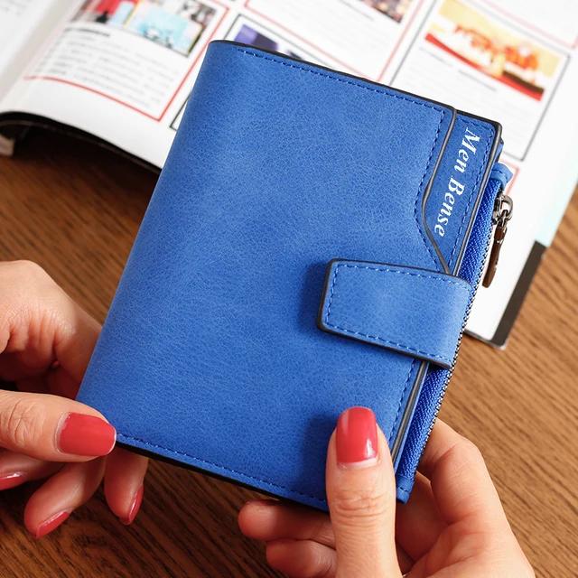 short wallet women's leather genuine small zip women's purse small coin sac femme 2019 Luxury brand porte feuille ladies wallet 3