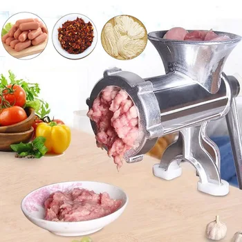 

Manual Meat Grinder Multifunctional Mincer Metal Sausage Filler Pasta Maker Machine Kitchen Tool