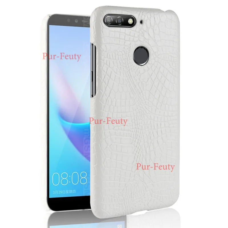 Чехол для телефона fot Huawei Honor 7C AUM L41 Роскошный чехол из искусственной кожи