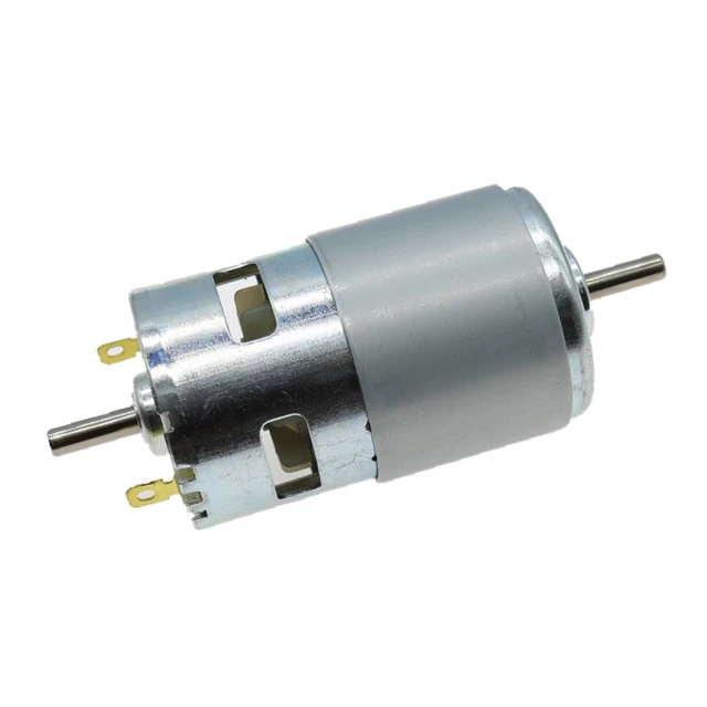 Rs-795 16mm Long Double Dual Shaft Engine Dc 12v 12000rpm High Speed Power  Large Torque Dual Ball Bearing Electric Tools Motor - Dc Motor - AliExpress