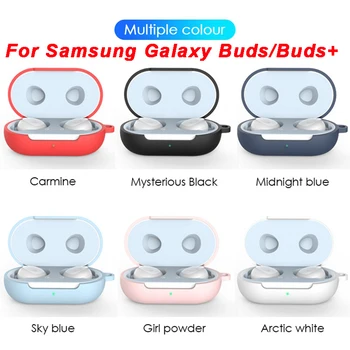 

For Galaxy Buds Plus Case All Compatible Soft Silicone Cover For Samsung Galaxy Buds + 2020 Shell Fits Perfectly Charging Case