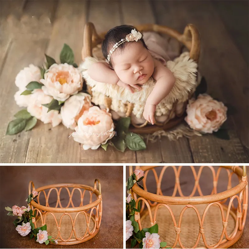 basket for baby shoot