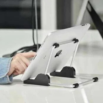 

Laptop Holder for MacBook Pro Notebook Foldable Aluminium Alloy Laptop Stand Bracket Laptop Holder for PC Noteboo to 7-11 inch