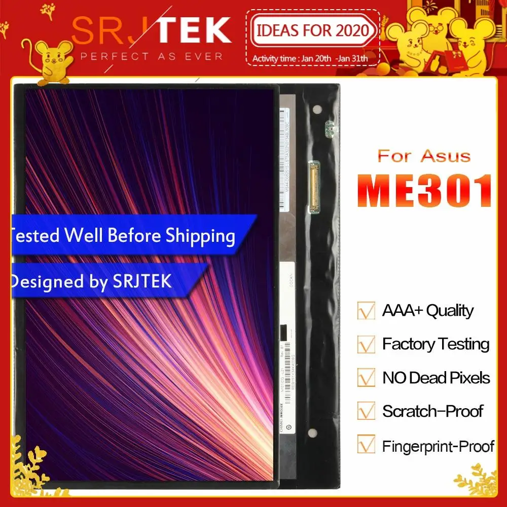 Оригинальный 10,1 ''N101icg-L21 Rev. A1 ЖК-экран для Asus memo pad ME301 K001 дисплей монитор экран матрица замена в наличии Оригинальный 10,1 ''N101icg-L21 Rev. A1 ЖК-экран для Asus memo pad ME301 K001 дисплей монитор экран матрица замена в наличии