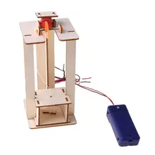 Élévateur électrique à monter soi même, modèle jouets pour enfants garçons, expérience scientifique, Kits de Puzzles, Innovation créative, éducation pour l'école